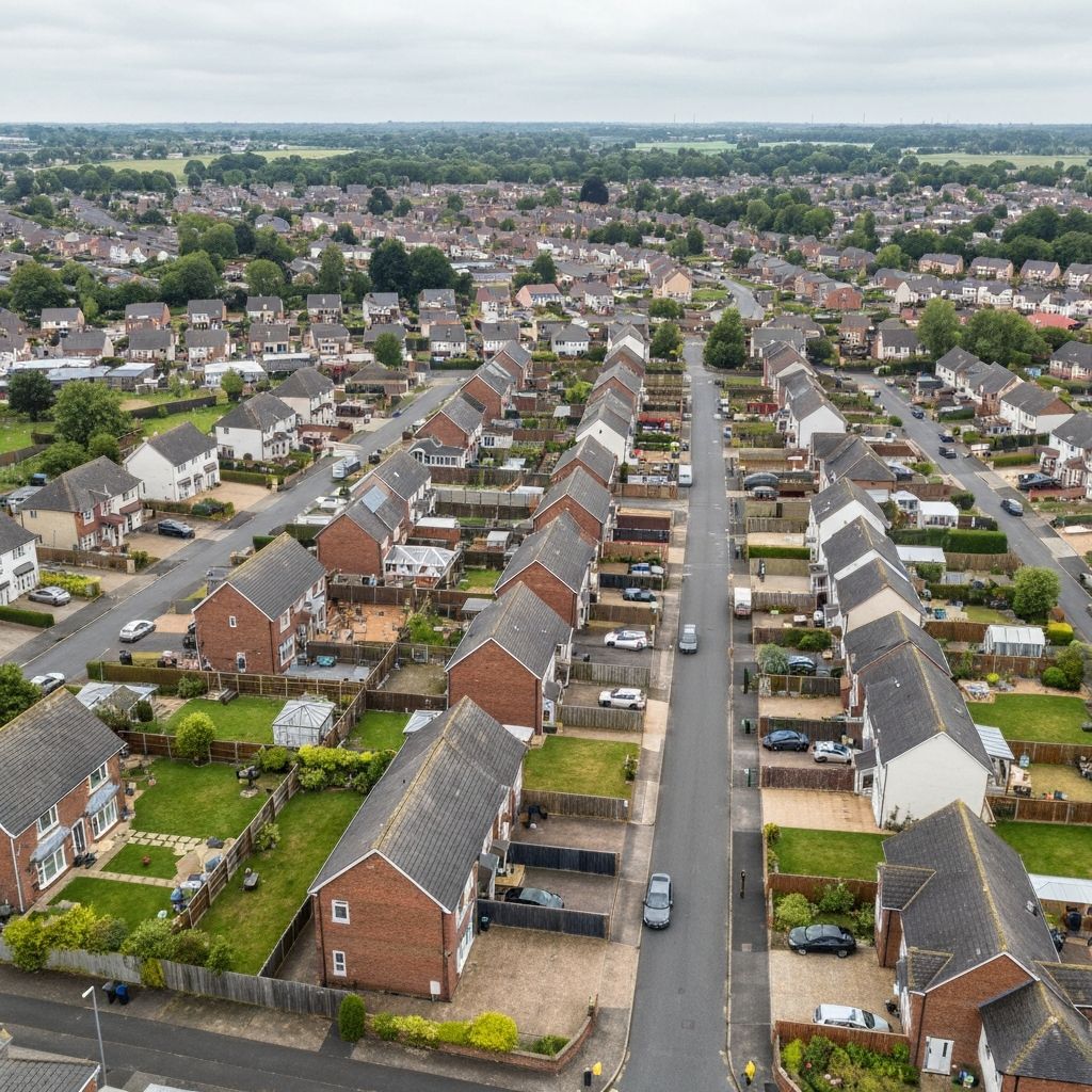 Residential neighbourhood showing quality home improvements
